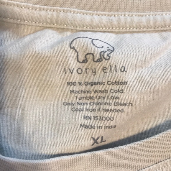 Ivory ella short sleeve top - Picture 3 of 3